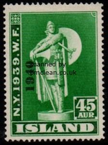 (image for) 1940 World Fair 45a Green (Overprint)