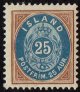 (image for) 1900 25a Blue & Brown