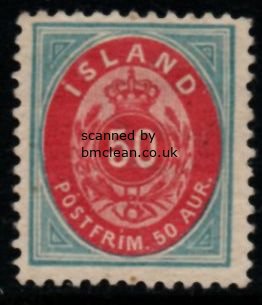 (image for) 1898 50a Red & Blue (L/M/M)