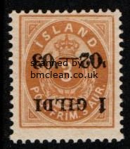 (image for) 3a Yellow Inverted Overprint