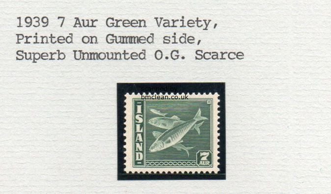 (image for) 7a Deep Green Printed on Gummed Side