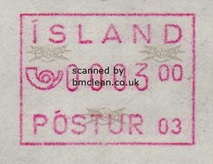 (image for) 1993 Type B - 3 Kr POSTUR 03