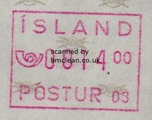 (image for) 1993 Type B - 14 Kr POSTUR 03