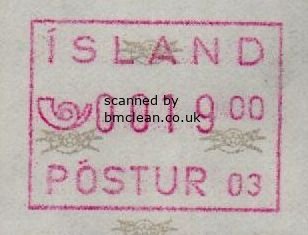 (image for) 1993 Type B - 19 Kr POSTUR 03