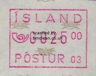 (image for) 1993 Type B - 25 Kr POSTUR 03