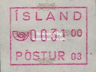 (image for) 1993 Type B - 31 Kr POSTUR 03