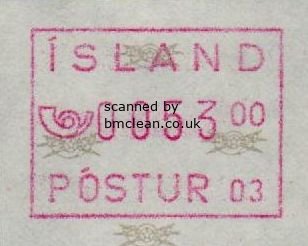 (image for) 1993 Type B - 53 Kr POSTUR 03