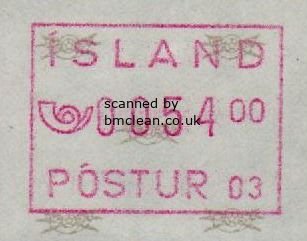 (image for) 1993 Type B - 54 Kr POSTUR 03