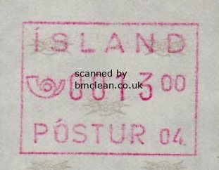 (image for) 1993 Type B - 13 Kr POSTUR 04