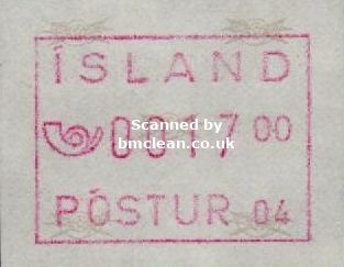 (image for) 1993 Type B - 17 Kr POSTUR 04