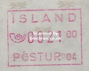 (image for) 1993 Type B - 21 Kr POSTUR 04