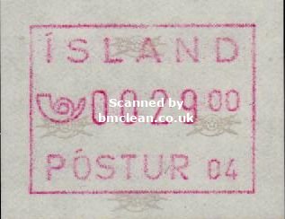 (image for) 1993 Type B - 29 Kr POSTUR 04