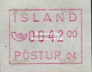 (image for) 1993 Type B - 42 Kr POSTUR 04