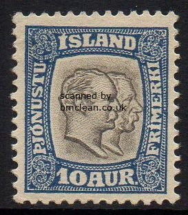 (image for) 1907 Official 10a Deep Blue
