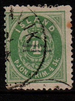(image for) 1873 Official 4 Sk Green (Used)