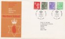(image for) 1982 Northern Ireland 12½p 15½p 19½p 26p