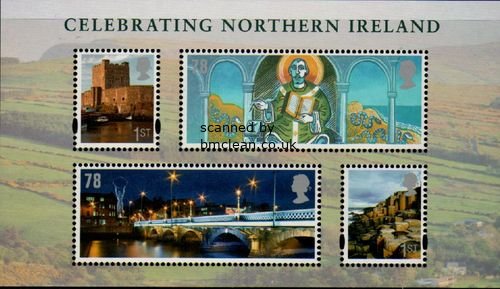 (image for) 2008 Celebrating Northern Ireland M/S