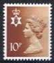 (image for) 10p Orange-brown 2 Bands