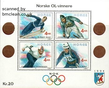 (image for) 1991 Winter Olympic Games M/S