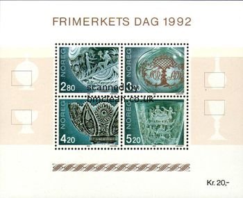 (image for) 1992 Stamp Day - Glass M/S