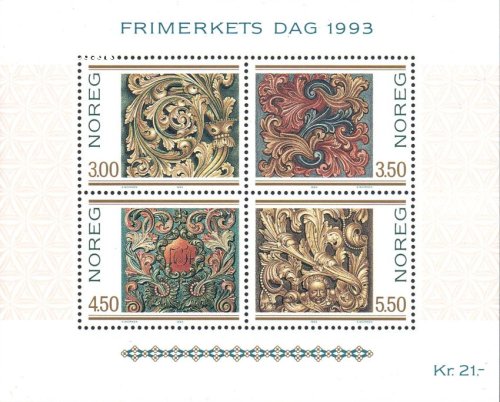 (image for) 1993 Stamp Day M/S