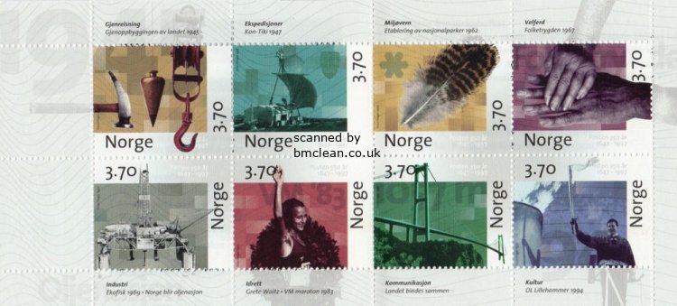 (image for) 1997 Anniv. Postal Service (3rd issue)