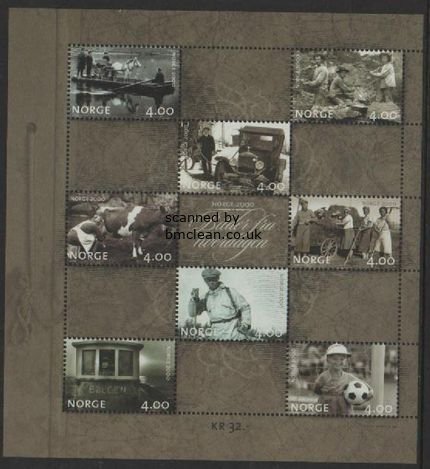 (image for) 1999 Norway 2000 (2nd issue) M/S