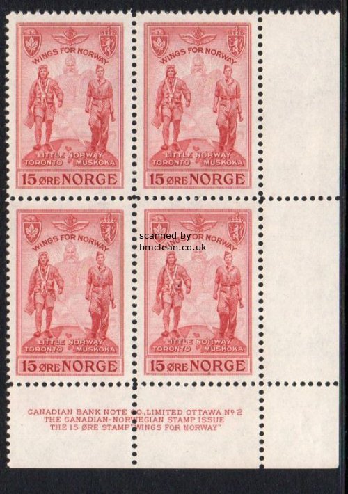 (image for) 1946 Air Force (Block of 4 Plate 2)