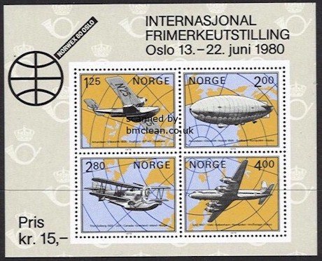 (image for) 1979 Norwex 80 (2nd issue) M/S