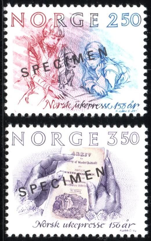 (image for) 1984 First Weekly Magazine (Specimen Overprint)
