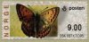(image for) Butterfly Labels Scarce Copper 9.00 Kr.