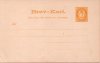 (image for) Postal Stationary - 1888/92 3ø Orange