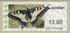 (image for) Butterfly Labels Swallowtail 13.00 Kr.