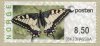 (image for) Butterfly Labels Swallowtail 8.50 Kr.