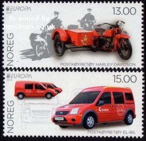 (image for) 2013 Europa - Postal Vehicles