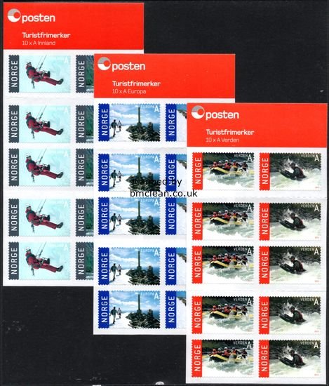 (image for) 2013 Tourism - Active Leisure (3 Booklets)