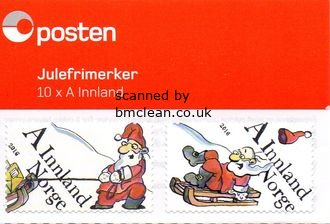 (image for) 2016 Christmas Stamps (Booklet)