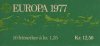 (image for) 1977 Europa (12.50 Kr Booklet)