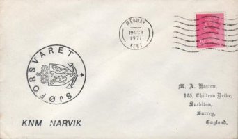 (image for) 1971 Shipletter - Narvik (G.B.)