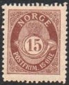 (image for) 15ø Brown (Perf 14½ x 13½)