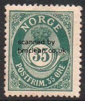 (image for) 35ø Blue Green - Toned (Perf 14½ x 13½)