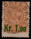 (image for) 1905 Kr. 1.00 on 2sk Buff (F/U)