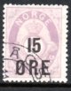 (image for) COPY 1908 15ö on 4sk Bright Mauve (F/U)