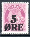 (image for) 1922 Surcharge 5ø on 25ø Magenta