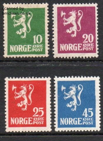 (image for) 1922-24 Lion Definitives Set