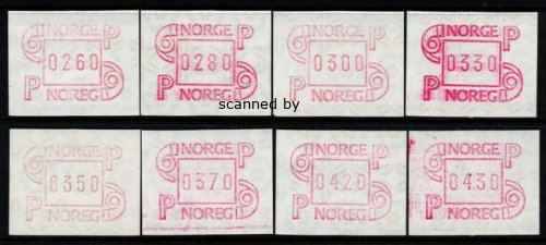 (image for) 1986-97 Machine Label Selection (8v)