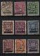 1929 Overprints Used Set (image for) 1929 Overprints Used Set