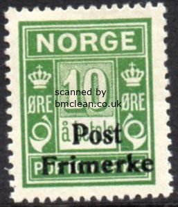 (image for) 10ø Green Overprint