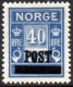 (image for) 40ø Blue Overprint