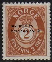 (image for) 2ø Brown Posthorn